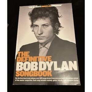 The Definitive Bob Dylan Songbook 325 Songs W Lyrics Tab Melody Guitar Chords SB